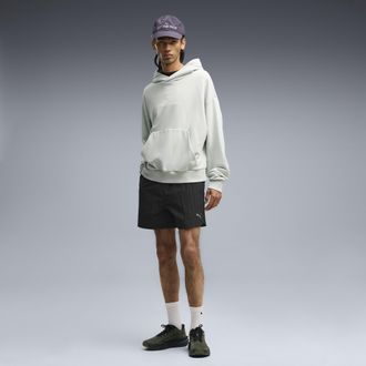 Puma Shorts in tessuto Run Culture Collective T7 5 dal taglio morbido da uomo, Abbigliamento, Nero, XXL