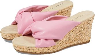 Anne Klein Winnie Womens Sandals Pink : 5.5 M, Rubber