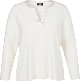 Via Appia Due Dames, Blouses & Shirts, Beige, Maat: M