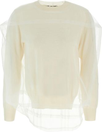 Comme Des Garçons Tulle Sweater