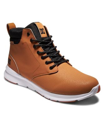 DC Stiefel DC SHOES Mason 2, Herren, Gr. 6,5(38,5), gelb, Obermaterial: Leder [Kuh] / Futter: Textil / Aussensohle: Gummi, Schuhe Stiefel