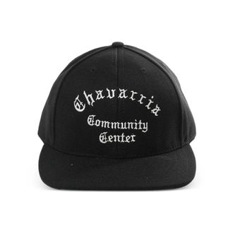 Willy Chavarria Community Center Cap - Heren - Petten - Zwart - ONE Size - Wol - Accessoires