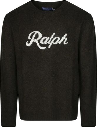 Polo Ralph Lauren Pullover Trui - Heren - Ronde hals truien - Bruin - XL - Truien & Vesten