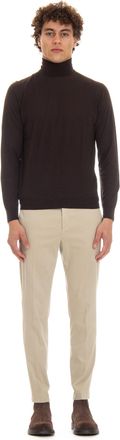Drumohr Super 140s Wool Turtleneck