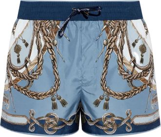 Dolce & Gabbana Sea Beachwear - Heren - Strandmode - Veelkleurig - S - Badmode