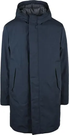 People of Shibuya Tedori Parka With Quilted Interior And Adjustable Hood