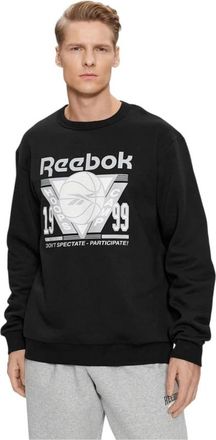 Reebok Basketball Regular Fit Sweatshirt - Heren - Sweatshirts - Zwart - S - Hoodies & sweatvesten