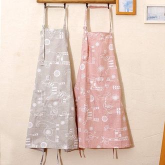 No Brand Delantal De Cocina De 2 Piezas Para Mujer, Delantal Personalizado, Delantal Impermeable Ajustable, Delantal De Jard&iacute;n Multifuncional Para Cocinar, Hor