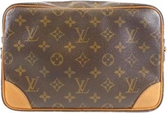 Louis Vuitton Pre-owned Cross Body Bags, female, Brown, Size: ONE SIZE Pre-owned Vintage Cross Body Bag