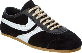 Dries Van Noten Paneled Suede & Leather Sneaker