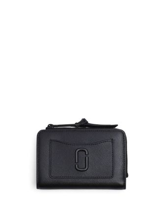 Marc Jacobs The Slim Bifold wallet - unisex - Leather/Polyurethane - One Size - Black