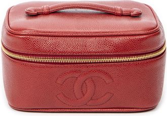Chanel CC Short Vanity Case Handtas