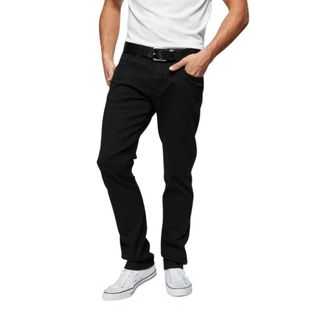 Camel Active Heren, Jeans, Zwart, Maat: W35 L34