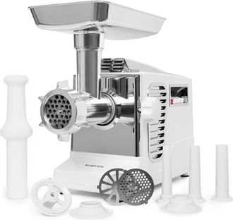 Klarstein Klarstein Kraftprotz Picadora De Carne El&eacute;ctrica 700 W Motor De Cobre Blanca/plateada