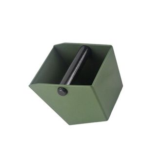 OEM Papelera Profesional Para Caf&eacute;, Base Antideslizante, Color Verde