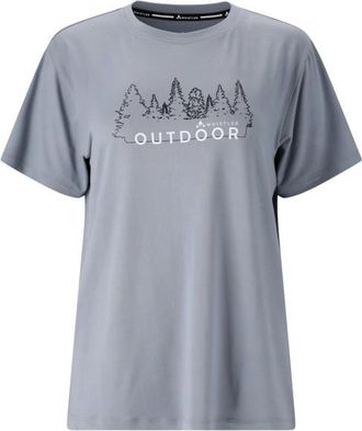 Whistler Tulon S/S T-Shirt T-Shirt f&uuml;r Damen | grau