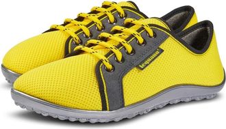 Leguano Barfussschuh LEGUANO AKTIV, Damen, Gr. 36, gelb, Textil, Schuhe Barfussschuh, Freizeitschuh, Halbschuh, Schn&uuml;rschuh mit ergonomischer Formgebung