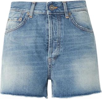 Dondup Denim Shorts - Dames - Denim shorts - Blauw - W25 - Denim - Korte Broeken
