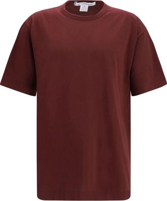 Comme Des Gar&ccedil;ons Maroon Short Sleeves T-Shirt