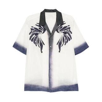 Dries Van Noten Short Sleeve Shirts, male, Multicolor, Size: 2XL Short Sleeve Shirts