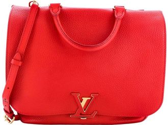 Louis Vuitton Red Leather Volta (Authentic Pre-Loved)