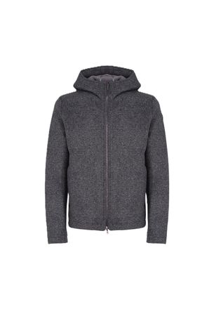 Colmar Dark Grey Textured Hooded Cropped Jacket