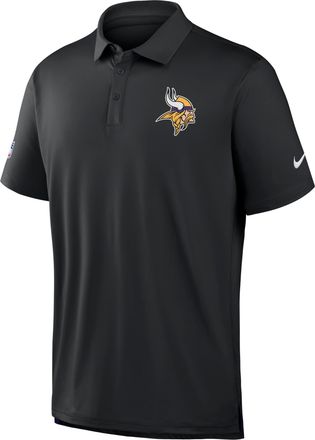 Nike Minnesota Vikings Tour Nike Mens Dri-FIT NFL Polo in Black | 04PF091N9M-3N3