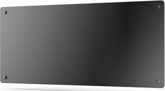 Purline Purline - Radiador Con Panel De Cristal Y Control Wifi Por App Negro