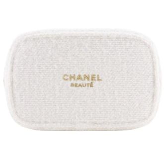 Chanel Pre-owned Clutches, female, White, Size: ONE SIZE Pre-owned Fabric Clutch