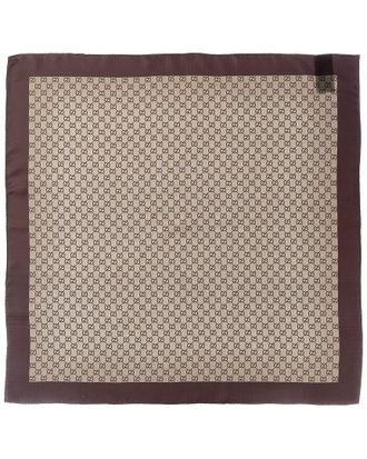 Gucci Printed Silk Twill Carr&eacute;