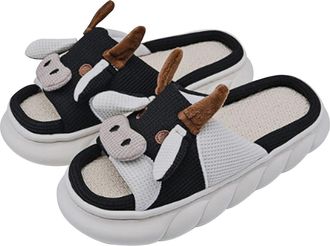 Generic Black of Friday Sale Deals Womens Classic Memory Foam Slippers Summer House Size 6 Most Comfortable Women 4 Sales Clearance Boot Slippers Women Therma