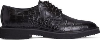 Giuseppe Zanotti Edohuardo Derby shoes - men - Leather/Rubber/Leather - 39 - Black