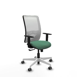Piqueras y Crespo Silla Piqueras Y Crespo Zulema Blanco Malla Ergon&oacute;mica Oficina