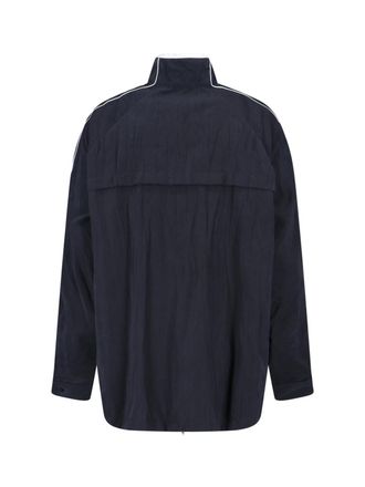 Balenciaga Womens Jackets Black Polyester