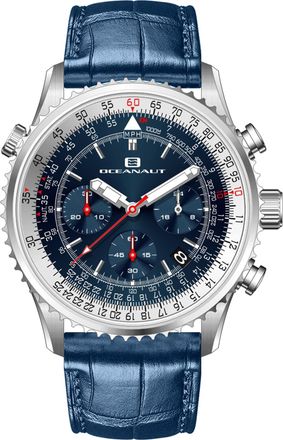 Oceanaut Mens Flight Blue Dial Watch