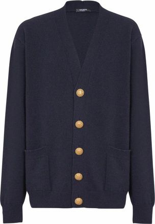 Balmain Hombre, Jerseys, Azul, Talla: 2XL