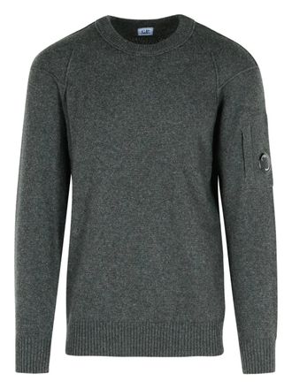 C.P. Company ribbed sweater - men - Nylon/Wool - S - Grey