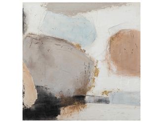 Schubiger M&ouml;bel Bild Abstrakt in Nude und Rosa 2