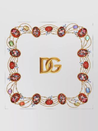 Dolce & Gabbana silk twill scarf