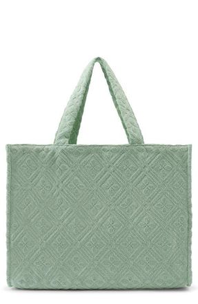 Helen Kaminski Anika Terry Tote in Seaglass at Nordstrom