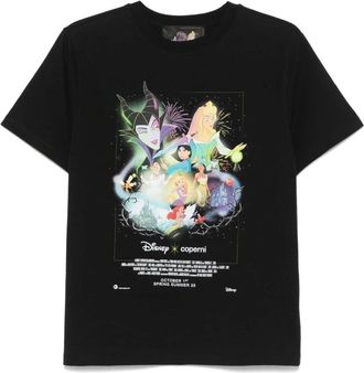 Coperni T-shirt met grafische print - Dames - T-shirts - Zwart - S - Katoen - Tops