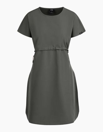 Trespass Womens Trespass Womens/Ladies Lidia Round Neck Cotton Dress - Black - Size: 18/20