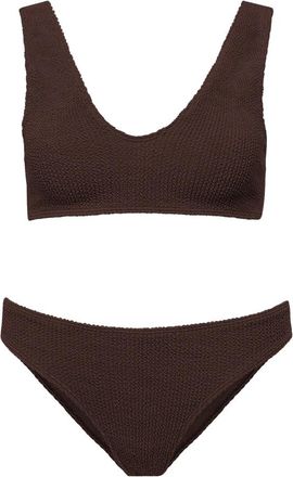 Sorbet Island Noa Bikini - Dames - Bikinis - Bruin - ONE Size - Polyester - Badmode