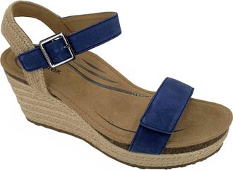 Aetrex Womens Sydney Sandal In Blue
