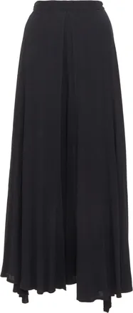 Rosetta Getty front inverted pleat slitted pants