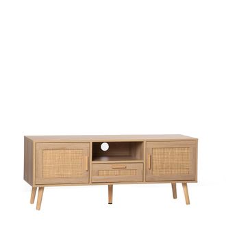 Klast Mueble Tv efecto madera natural 120x49 cm