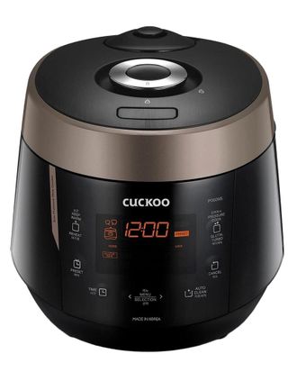 The Cuckoos Nest Cuckoo High 6 Cup Electric Heating Pressure Rice Cooker & Warmer