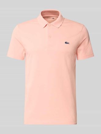 Lacoste Regular Fit Poloshirt aus Baumwoll-Mix in Altrosa, Gr&ouml;&szlig;e XXXL
