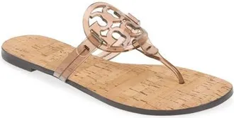 Tory Burch Miller Jelly Thong Sandal in Soft Brown at Nordstrom, Size 10.5