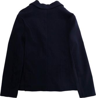 Emporio Armani Boys Blazer Blue Cotton-Viscose Blazers Jacket